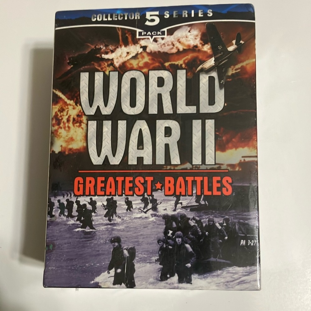 NIB VHS Video World War II Greatest Battles